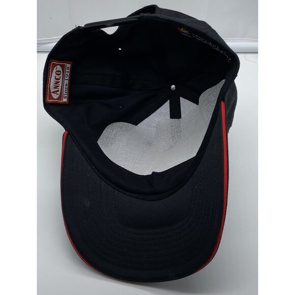 Salt Lake 2002 Winter Olympics Men's Cap Hat Black Snapback Vintage - Picture 5 of 13